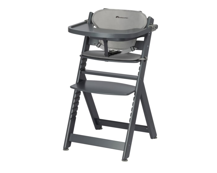 2771440210_2024_bebeconfort_homeequipment_highchair_timbawithcushion_gray_graymist_3qrtleft