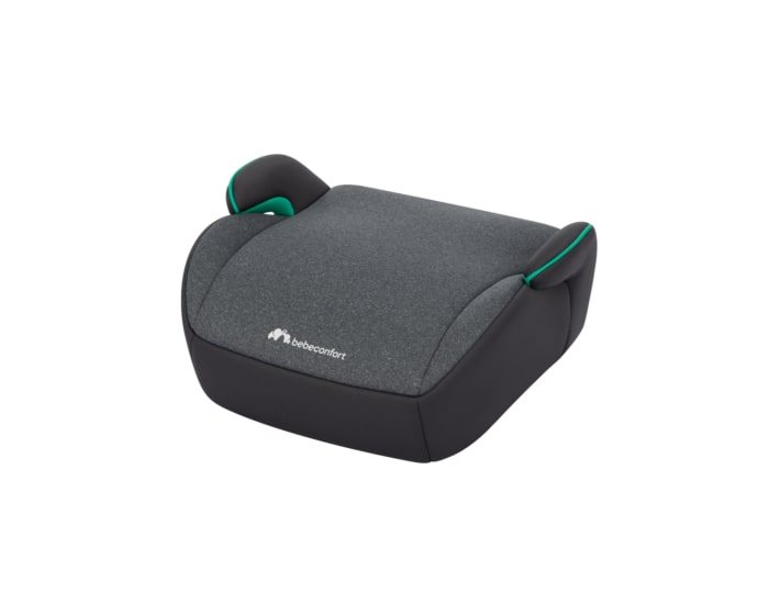 8103130210_2025_bebeconfort_carseat_childbeltedbooster_mangaisafe_grey_tintedgraphite_3qrtleft